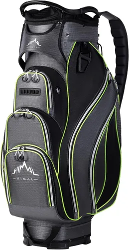 Vista 8 de UNIHIMAL Bolsa de carrito de golf con divisor de 14 vías, amplio espacio de almacenamiento, bolsa de golf para hombre con asas y soporte
