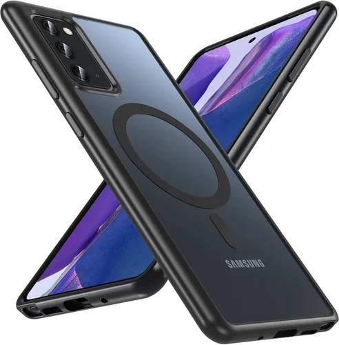 Vista 23 de Funda OWKEY Samsung Galaxy A13 5G, Funda Magnética para Teléfono con Soporte y Protector de Pantalla, Funda Protectora Antihuellas y a Prueba de A13