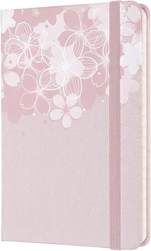 Vista 43 de Moleskine Edición Limitada Sakura - Cuaderno, tapa dura, grande (5 x 8.25 pulgadas), a rayas/con líneas, Caja de Coleccionista Premium Swan