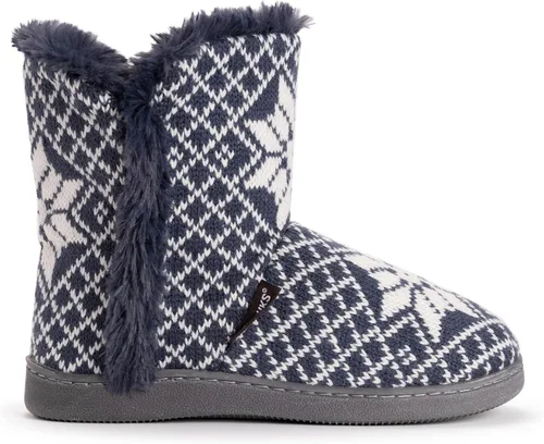 Vista 6 de MUK LUKS Pantuflas Cheyenne para mujer