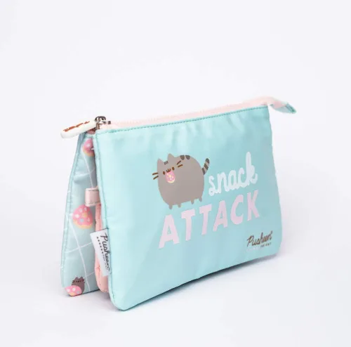Vista 3 de Estuche Pusheen Lindo estuche para niñas Kawaii Stationary Estuche pequeño para cosméticos Regalos Pusheen Cartuchera Escolar
