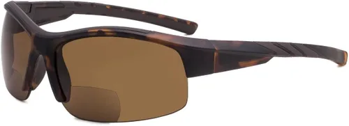 Vista 15 de Eyekepper TR90 - Gafas de sol bifocales sin montura para deportes irrompibles, béisbol, correr, pesca, conducción, golf, softbol, senderismo