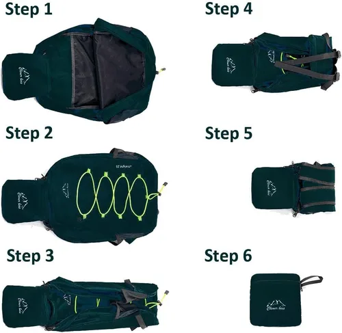 Vista 6 de Mochila de senderismo resistente al agua, para exteriores CLEVER BEES
