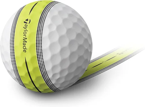 Vista 2 de TaylorMade 2022 Tour Response Stripe Docena Amarillo (yellow stripe)