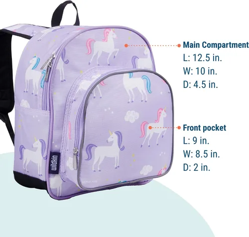 Vista 4 de Wildkin - Mochila de 12 pulgadas para niña.