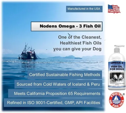 Vista 4 de Omega 3 para perros, suplemento natural de ácidos grasos DPA+EPA+DHA para perros, para piel y pelaje brillante, inmunidad mejorada, apoyo articular