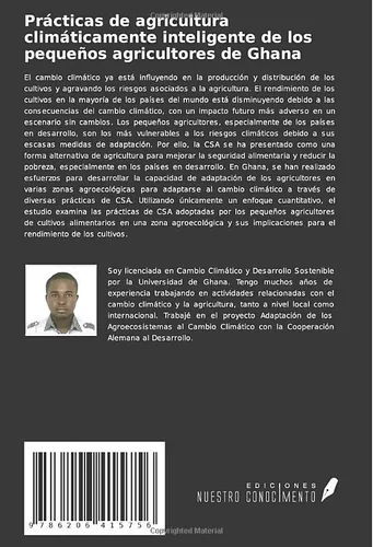 Vista 2 de Prácticas de agricultura climáticamente inteligente de los pequeños agricultores de Ghana (Spanish Edition)