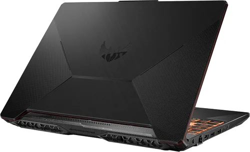 Vista 4 de ASUS F TUF Gaming A15 Laptop para juegos 144Hz FHD IPS tipo AMD Ryzen 5 4600H GeForce GTX 1650 8GB DDR4 512GB PCIe SSD Gigabit Wi-Fi 5 Windows 10