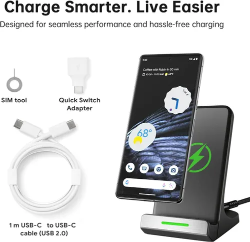 Vista 7 de Teléfono Android Google Pixel 7 Pro Desbloqueado - Smartphone 5G con 512GB de Almacenamiento, 12GB de RAM, Pantalla OLED QHD de 6.7", Cámara Triple