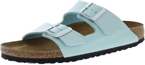 Vista 114 de Birkenstock Sandalias unisex Arizona con plantilla suave para adultos Negro (black Oiled Leather)