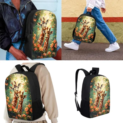 Vista 142 de HUGS IDEA Juego de 3 bolsas escolares con aislamiento térmico para el almuerzo, estuche para lápices