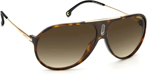Vista 4 de Carrera Gafas de sol rectangulares Hot65 para mujer, marrón (Dark HavanaBrown Gradient)