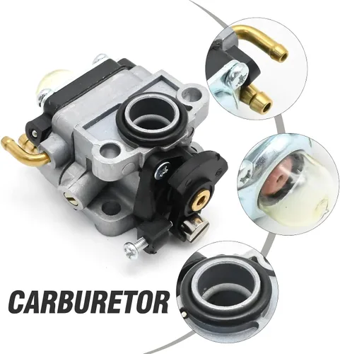Vista 9 de Hoypeyfiy Reemplazo de carburador para soplador de hojas Makita BHX2500 BHX2500V PB2504 EH450 H2500 BHX2500CA 24.5 cc 168641-9 592-60220-01