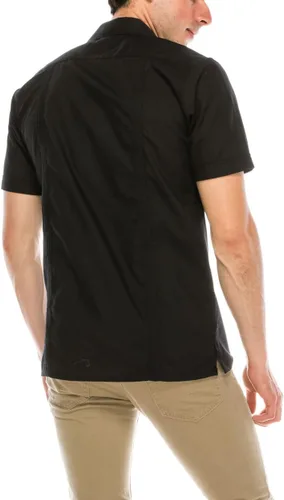 Vista 7 de Omega Cuban Guayabera - Camisa de manga corta, puros de boda, playa, barman casual