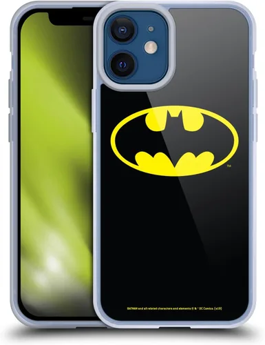 Vista 221 de Head Case Designs Funda de gel con licencia oficial de Batman DC Comics Bat Signal Logos [protección de grado militar] compatible con Apple iPhone 7