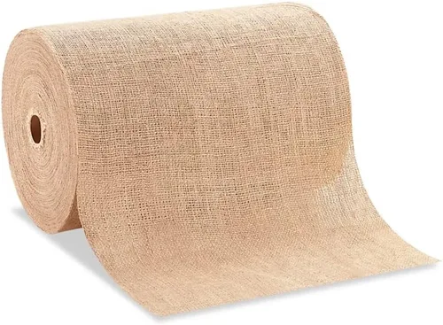 Vista 6 de AK Trading CO. Rollos de tela de yute natural de 2 pulgadas de ancho - 100 yardas