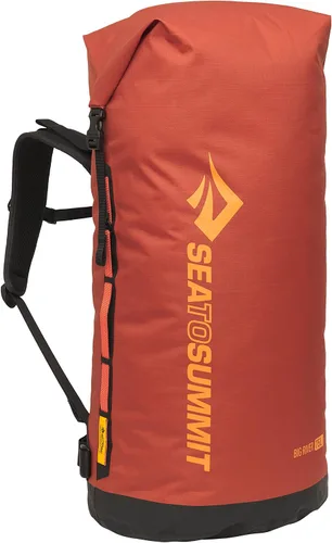 Vista 9 de Sea to Summit Big River Dry Mochila con arnés ajustable, 30 litros, color negro azabache
