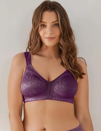 Vista 6 de Deyllo Brasier reductor cómodo de cobertura completa para mujer, sin varillas, sin relleno