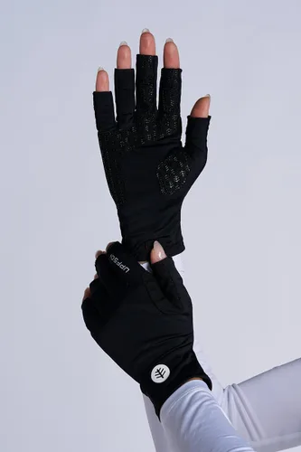Vista 2 de Coolibar Guantes multideporte - Protección solar UPF 50+ - MaxShield Negro