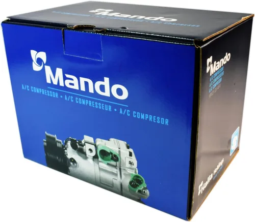 Vista 4 de Mando Compresor de CA 10A1056 con equipo original de embrague (aceite precargado)