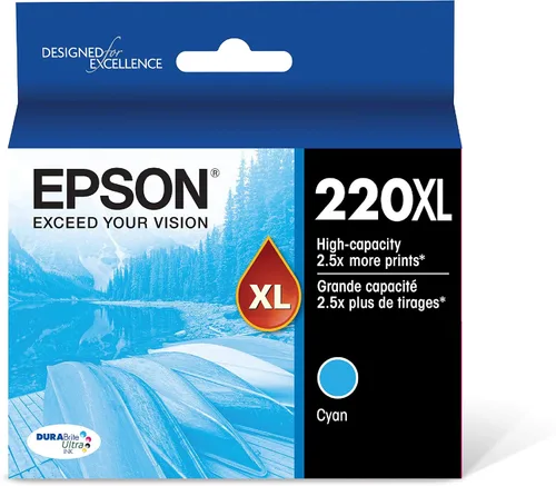 Vista 2 de Epson T220 DURABrite Ultra -Tinta Alta Capacidad Cian T220 DURABrite Ultra -Tinta Alta Capacidad Cian 220XL Magenta Remanufacured Alta Capacidad