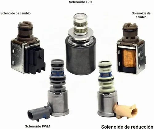 Vista 3 de Kit de solenoide de transmisión 4L60E 4L65E de 5 piezas compatible con GM 1993-2002/Chevrolet