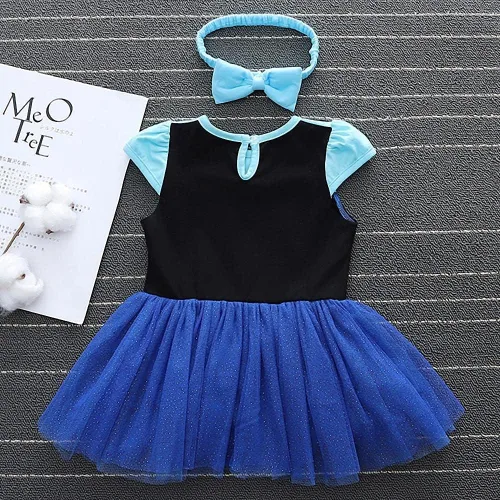 Vista 97 de Dressy Daisy Disfraz de princesa para bebé, disfraz de tutú de tul para cumpleaños, Halloween, traje con diadema