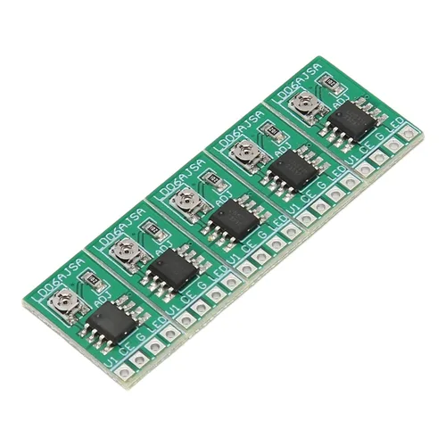Vista 6 de Placa de controlador LED, controlador de corriente constante LED resistente ajustable de 30 a 1500 MA con regulación de temperatura para 3. 3.7 V