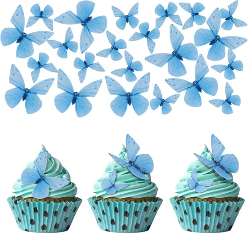 Vista 29 de 48 piezas de decoración de cupcakes de dinosaurio rugido dinosaurio decoración de pastel de cumpleaños para temática de dinosaurio, suministros