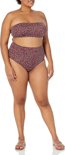 Vista 8 de Tienda Essentials Parte inferior de bikini de cintura alta para mujer