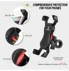 Vista 2 de Grefay Soporte para teléfono de bicicleta, soporte de teléfono para motocicleta con abrazadera de manillar para bicicleta, adecuado con iPhone 16 15