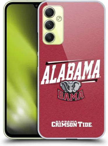 Vista 32 de Head Case Designs Officially Licensed University of Alabama UA Banner Hard Back Case Compatible with Samsung Galaxy A15