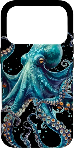 Vista 30 de Cool Blue Octopus Case for iPhone 17