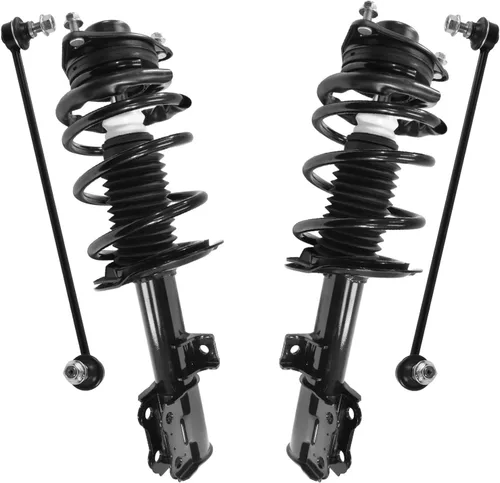 Vista 104 de Detroit Axle - 4 barras estabilizadoras de puntales delanteros para Kia Forte Koup 10-13 12-13 Forte5, puntales y barras estabilizadoras de resorte