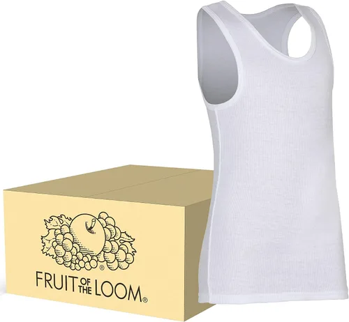 Vista 3 de Fruit of the Loom Boys 5pk White Crew