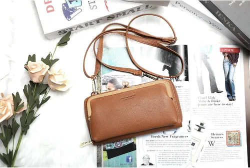 Vista 3 de Montana West Small Crossbody Cell Phone Purse for Women RFID Blocking Cellphone Wallet