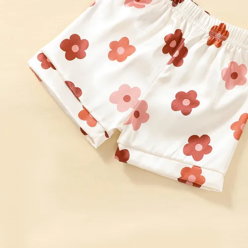 Vista 90 de Conjunto de pijama de manga larga con botones para niña pequeña, conjunto de ropa de dormir