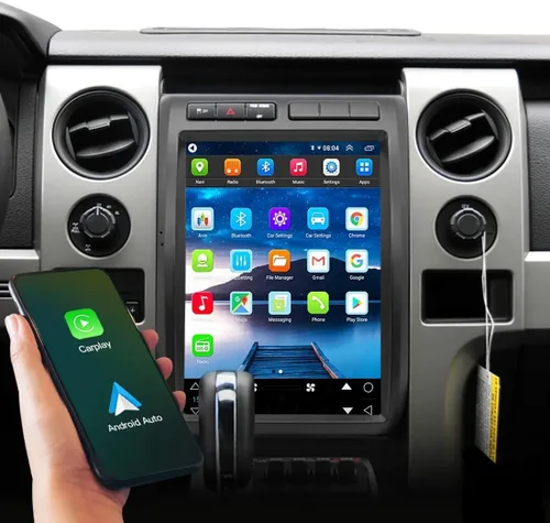 Vista 10 de Radio de coche Carplay de 12.1 pulgadas para Ford F150 Raptor 2009-2012 años, CPU de 8 núcleos, Carplay Android Auto Ready GPS WiFi FM DSP