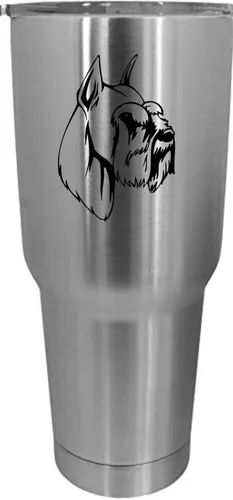 Vista 136 de Cairn Terrier - Vaso grabado con temática de perro, 30 onzas
