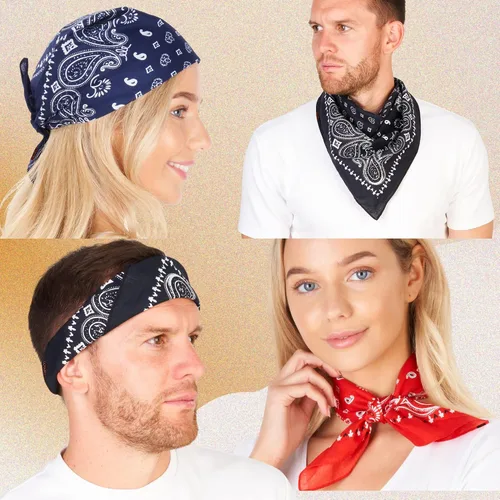 Vista 4 de LOVARZI Bandana versátil bufanda para hombres y mujeres Cuello para la cabeza para verano, invierno o deportes Ciclismo, Senderismo, Caminar Correr