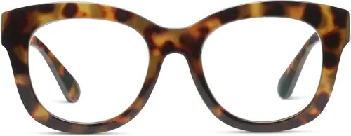 Vista 6 de Peepers by PeeperSpecs - Gafas de lectura progresivas para mujer, con bloqueo de luz azul, progresivas, cuadradas, de tamaño grande