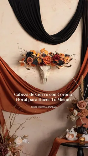 Vista 4 de Ling's Moment - Rosas artificiales de espuma, color negro, de aspecto realista con tallo, para bricolaje, decoración de Halloween, ramos de boda