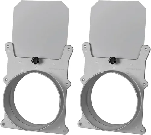 Vista 12 de POWERTEC 70134V - Puerta de aluminio de 2-1/2 pulgadas para colector de polvo, accesorios de recolección de polvo, 1 paquete (paquete de 2)