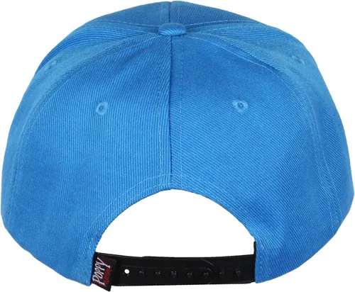 Vista 3 de CultureFly Poppy Playtime Huggy Smile Adjustable OSFM Snapback Hat Cap for Men and Women Blue