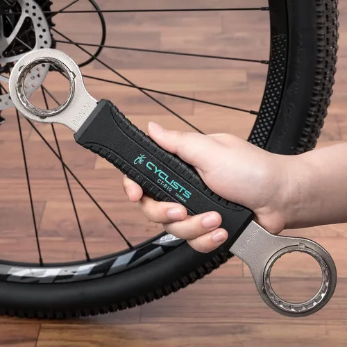 Vista 6 de Herramienta de extracción de soporte inferior - Herramienta de soporte inferior de bicicleta 4 en 1 Removedor de BB compatible con Shimano