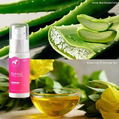 Vista 5 de Mountain Meadow Herbs Crema de estriol bioidéntica – Soporte de estrógeno formulado por un médico – 1000 mcg de Estriol USP natural por bomba