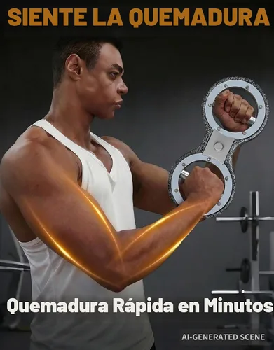 Vista 2 de Fitarc Máquina de quemadura rotadora de 6/12/15 libras, rotador de quemaduras giratorias, entrenador de fuerza de agarre, equipo de entrenamiento