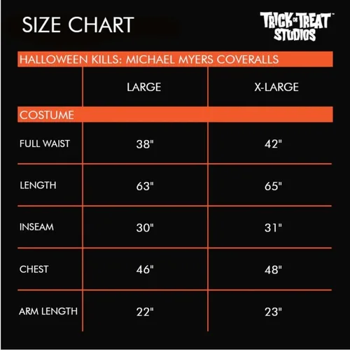 Vista 2 de Trick Or Treat Studios Disfraz de Halloween Kills para adulto de Michael Myers