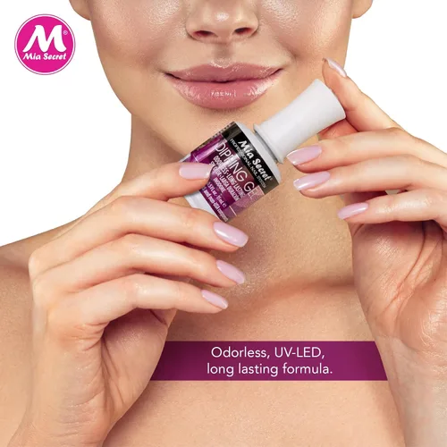 Vista 4 de Mia Secret Profesional - Gel de inmersión UV, LED inodoro, sistema de inmersión acrílico (1/4 oz.)
