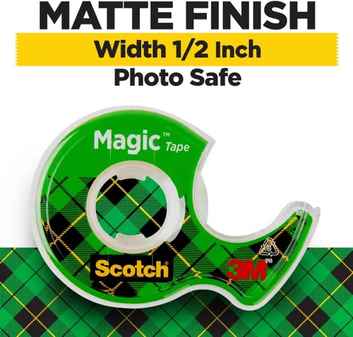 Vista 2 de Scotch® Dispensador de cinta Magic™, 1/2" x 750